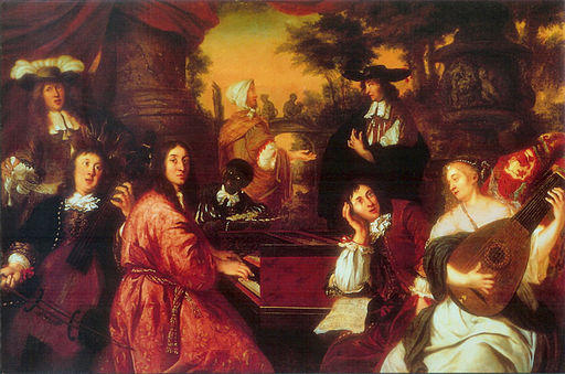 Johann Voorhout: "Häusliche Musikszene", 1674