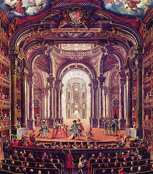 Giovanni Michele Graneri, Teatro Regio in Turin, ca. 1752