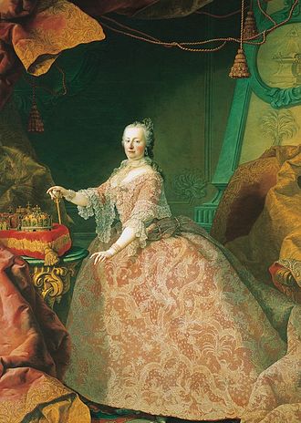 Kaiserin Maria Theresia, Gemälde von Martin van Meytens, um 1752